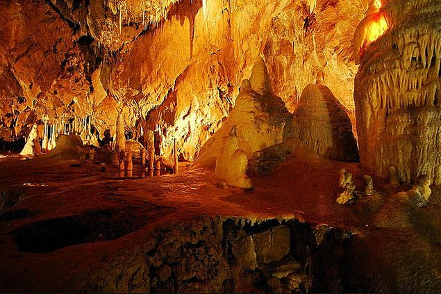 Чешские пещеры