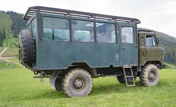 ГАЗ-66 по Карпатам